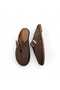 Ella Asymmetrical Cut Suede Women's Slippers with Adjustable Buckle Detail - 3