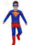 Superman Muscular Costume Muscular Superman Children's Costume with Mask and Cape - 3