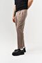 Formline Double Leg and Waist Elastic Fabric Baggy Trousers - 4