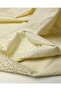 Ecru Cream Color Velvet Embroidered Fabric on Satin 145X230Cm - 4