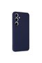 Samsung Galaxy S24 Fe Case Nano Velvet Silicone Inside - Navy Blue - 2