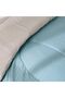 Reversible Urbane 4Pc Reversible Comforter Set - King - Aqua/Stone - 3