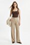 Pleated Wide Leg Trousers - 2