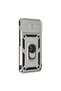 Xiaomi Mi 11 Lite Case with Pars Lens Ring Silicone - Silver - 2