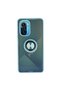 Xiaomi Redmi K40 Case Montreal Silicone Cover with Ring - Ice Blue