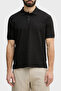 Cotton Regular Fit Jacquard Buttoned Polo Men's Polo Xm002346 Af10337 Uc001