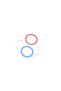 Apple iPhone 13 Mini Colorful Camera Lens Protection Glass - Pink-Blue - 3