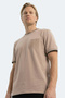 Zavier Men's Cotton Coffee T-Shirt - 4