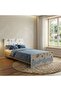Space 90x200 Kids Bed-White & Sonoma Oak - 2