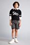 100% Cotton Oversized Pique Short Sleeve Polo T-Shirt for Boys G8667A826Sm - 2