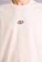 100% Cotton Boxy Fit Back Print Short Sleeve T-Shirt G4279Ax26Sm - 4
