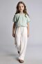Wide Leg Linen Blend Trousers H1224A826Sm - 2