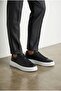Men's Black Inner Outer 1. Class a Genuine Leather Full Orthopedic Sole Comfortable Daily Shoes - 3