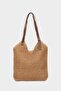 Women's Straw Shoulder Bag G4565Axns - 5