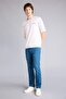 100% Cotton Boxy Fit Short Sleeve White Printed T-Shirt G8246Ax26Sm - 2