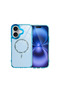 Etr Apple iPhone 16 Plus Live Diamond Magsafe Cover - Blue Tic