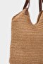 Women's Straw Shoulder Bag G4565Axns - 3