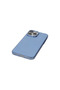 Apple iPhone 13 Pro Case Anka Pc Hard Metal Cover - Blue - 4