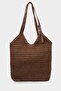 Women's Straw Shoulder Bag G4565Axns