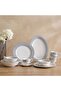 Noor 32-Piece New Bone China Dinner Set - Serves 6 - 5