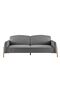 Kivra 3 Seater Fabric Sofabed - Grey - 2