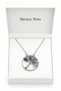 Purple Natural Stone Tree of Life Necklace Silver Color Chain Unisex - 5