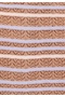 Slim Fit Polo Collar Striped Women's Beige Short Sleeve Sweater - 6