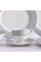 Noor 32-Piece New Bone China Dinner Set - Serves 6 - 4
