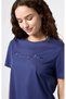 Icons Short-Sleeve Tee Blue Women's T-Shirt - 118382-Bs200 - 3