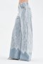Women's Lace Detailed Design Palazzo Jeans - 2
