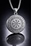 Stainless Steel Anthracite Color Celtic Tree of Life Necklace - 6