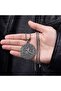 Stainless Steel Anthracite Color Celtic Tree of Life Necklace - 5