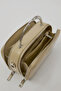 Levidor Premium Double Eye and Zipper Detail Small Size Bag 930424 Cream - 4