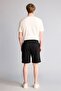 Men's Combed Cotton Shorts W1105Az/Bk81 Black - 5