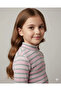 Ync 7778-1 Girls-Boys Striped Ribbed Combed Cotton Badi - 3