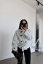 Self-Belted Polka Dot Jacket