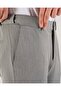 Slim Fit Bel Detailed Trousers Gray T20008-04 - 2