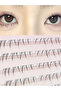 02 Herorange Cat Style Manga Lower Eyelashes 80 Clusters Large Capacity Clear Band C Curl Beginner F - 7