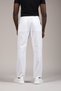 Lyocell Fabric Summer Baggy Trousers with Elastic Waist and Drawstrings - 6