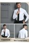 Men's French Cuff Dress Shirt, Slim Fit Formal Business Button Down Shirt For Men, Long Sleeve Dress