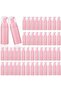 Plastic 60ml 12pcs pink 12pcs 60ml Foam Pump Bottle Lash Shampoo Bottles Travel Foam Pump Bottle Emp - 8