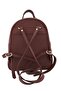 Midi Women's Genuine Leather Backpack - 4