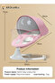 Movable Baby Swing Chair for Infants, Portable Bluetooth Baby Rocker with 5 Swing Speed - 3