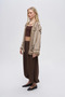 Women's Embroidered and Sequin Detailed Kimono - 3