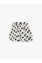 Girl's Skirt 6Skg70058Aw Ecru Patterned - 5