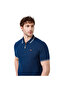 Cotton Polo Men's T-Shirt Navy Blue - 2