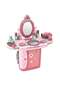 Pretend Beauty Dresser Vanity Makeup Play Set,Lightweight,Compact,for Girls