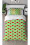 Heart Love Affection Patterned Specially Designed with Digital Print Pieces Bed Sheet Sız Single Stylish Duvet Cover Set