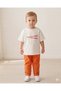 100% Cotton Oversize T-Shirt Baby-Child Crew Neck Ramen Noodle Printed - 2