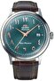Automatic Watch, Arabic Green Dial, Brown Leather Strap, 40.5mm, Arabic Numerals, RA-AC0035E